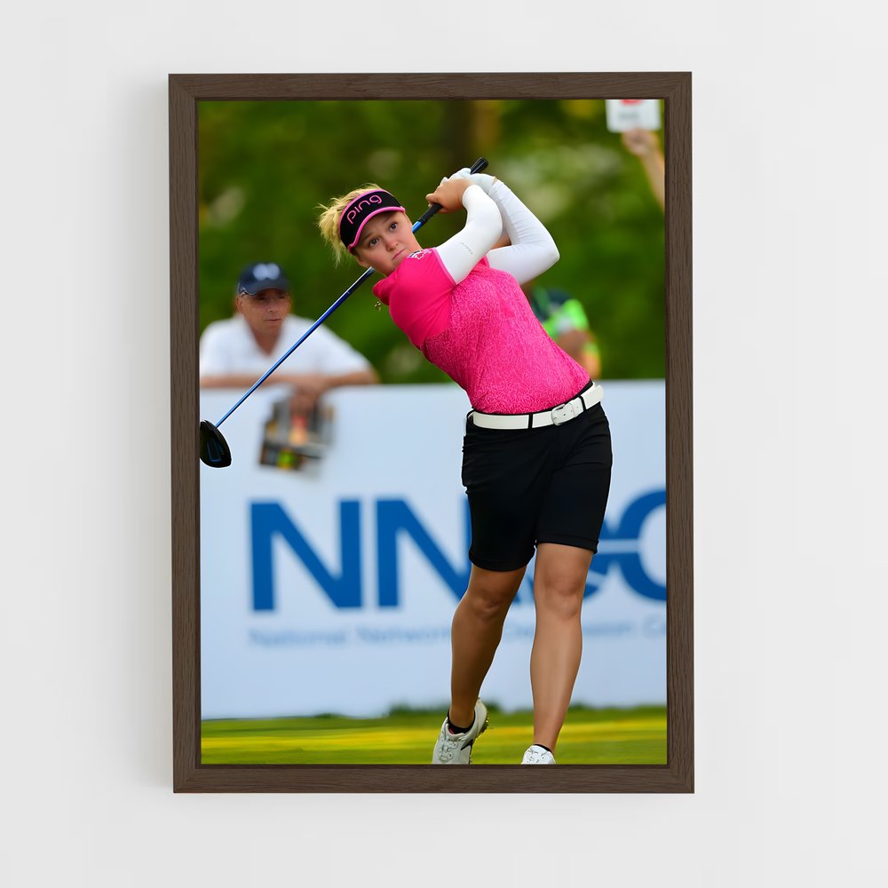 Poster Brooke henderson shirt – affiche Golf (vue 5)